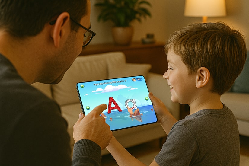Lær alfabetet i Smart Minis app